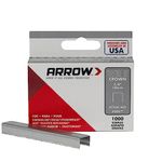 Arrow Fastener 606 3/8-Inch Wide Crown Swingline Heavy Duty Staples, 1,000-Pack