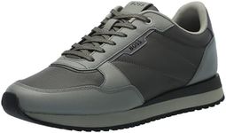 BOSS Kai Retro Style Low Profile Sneaker, Dark Kiwi, 9