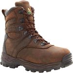 ROCKY Sport Utility 600G Insulated Waterproof Boot, Brown, 11