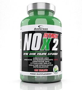 Anderson Integratore Nox Nitrox, Arginina e Citrullina - 100 Compresse