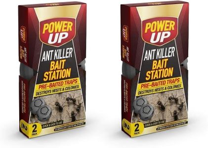 Acense Ant Killer Bait Stations, Indoor/Outdoor Pest Control, 4-Pack