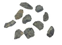 GOLDEN QUARTZ - THE CRYSTAL HUB -Black Tourmaline RAW Stone (10 Pc)