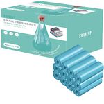 Small Trash Bags 240 Count Garbage Bags SWIHELP Waste Basket Liners for Bathroom, Kitchen,Bedroom, Office Pet Car 15 Liter Trash Can 4 Gallon…