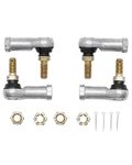 Tie Rod End Kit Two Sets Compatible With 1997-2017 Honda Foreman 400/450 / 500 | 2001-2017 Honda Foreman Rubicon 500 Ball Joint ATV Accessories