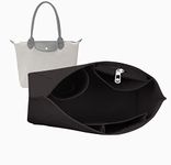 Lckaey Purse Organizer Insert for longchamp organizer insert(Large) Handbags Organizer 1012black2-L AG