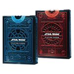 Star Wars Playing Cards 2 Pack Decks | Light Side Blue Deck | Dark Side Red Deck by Theory11 | Skywalker Saga Choose a Side