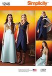 Simplicity Creative Patterns 1246 Misses' Fantasy Costumes, Size: HH 6-8-10-12