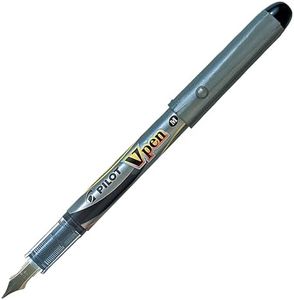 Pilot Disposable Fountain Pen, 0.5 mm Extra Fine Tip, Black, Single