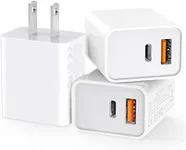 CSODINCE 3 Pack USB C Wall Charger,