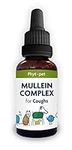 PhytoPet Mullein Complex | 30ml |100% Natural Herbal Remedy | Coughs and Respiratory Support | for Dogs, Cats, Horses, Birds, Pets |