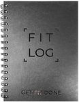 Undated Fitness Log Book & Workout Planner - Designed by Experts Gym Notebook, Workout Tracker, Exercise Journal for Men Women