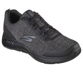 Skechers Mens GO Walk Arch FIT - Orion Black Walking Shoes, 7 UK