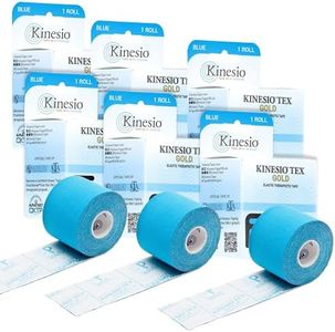 Kinesio Tex Gold, Blue, 2 Inches X 16.4 Feet (Pack of 6)