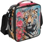 Tiger Insulated Lunch Bag Oil Paint
