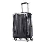 Samsonite Centric 2 Hardside Expandable Luggage with Spinner Wheels, Black, Carry-On 20-Inch