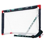 Franklin Sports NHL Seattle Kraken Mini Hockey Set - Kids Indoor Knee Hockey Goal, Ball, + 2 Mini Hockey Stick Combo Set - Youth NHL Team Indoor Toy Knee Hockey Sets - NHL Official - Ages 3+