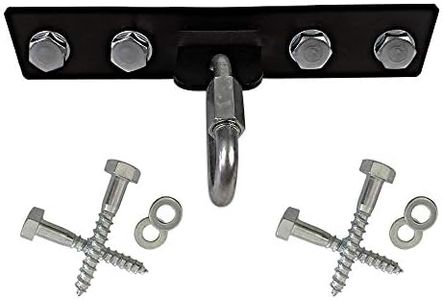 Qualward Heavy Bag Hanger, Punch Bag Hook Iron Ceiling Mount for Boxing & MMA Training, Heavy Duty - Support up to 500 lbs