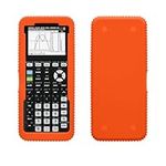 kwmobile Graphic Calculator Case Compatible with Texas Instruments TI-84 Plus CE Case - Graphing Calculator Case Orange