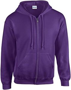 Gildan - Felpa con Cappuccio - Unisex Adulto (M) (Viola)