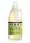 Mrs. Meyer's Clean Day Liquid Laundry Detergent, Cruelty Free and Biodegradable Laundry Soap Infused with Essential Oils, Lemon Verbena Scent, 1800 ml Bottle (64 Loads)