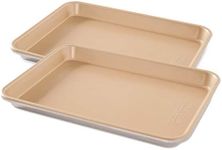 Nordic Ware Naturals Nonstick Quarter Sheet, 2 Count (Pack of 1)