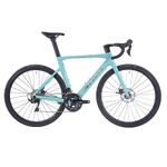 SAVADECK Carbon Road Bike, T800 Carbon Fiber Frame 700C Racing Bicycle with 105 R7000 22S Groupset and Mechanical Disc Brake Ultra-Light Carbon Bike for Men and Women.