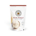 King Arthur, Keto Wheat Flour Blend, Non-GMO Project Verified, 1-to-1 Substitute for All- Purpose Flour, 16 Ounce (Pack of 4)