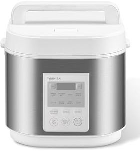 TOSHIBA Rice Cooker Heritage Bento Box, Digital Control, 10-Cup Uncooked Rice Capacity, 9 Functions with 3D Heating and 24-Hour Auto Keep Warm