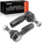 A-Premium 2Pcs Front Outer Tie Rod End Kit Compatible with Volkswagen Jetta, Passat, Golf, Golf Alltrack, Golf R, Golf SportWagen, Tiguan, Tiguan Limited, Beetle, CC, EOS & Audi A3, A3 Quattro