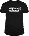 Funny Assistant to The Regional Manager Office T-Shirt Black