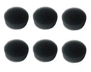 6 Pack Replacement compatible for Air Compressor 2" Round Intake Filter,craftsman porter cable air compressor parts DeVilbiss