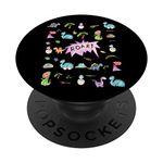 Dinosaur clip art Print for Adults ABDL AB/DL Ageplay DDLG PopSockets Grip and Stand for Phones and Tablets