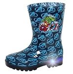 Marvel Boys Avengers Light Up Wellington Boots Blue 7 UK Child