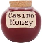 Casino Money Jar, Slot Machine Casino Piggy Bank, Slots Casino Party Decorations, Gamblers Candy Dish, Casino Games Digital Game Table Gifts, Gambling Gifts, Decorative Jars for Home Decor