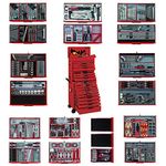 TengTools TCMM1001N Cart with 1001 Pieces