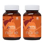 ZEROHARM Narie Fertility Formula Tablets | Natural Conception | Healthy Pregnancy | Prevents Pregnancy Complications | Shatavari, Jivanti, Shivalingi, Chaste Berry & Black Cohosh | 120 Veg Tablets