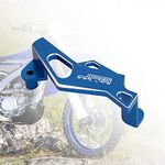 CNC Rear Brake Caliper Guard Cover Protector Motorcycle Accessories Aluminum Fit for WR250F WR250R WR250X WR450F YZ125 YZ250 YZ250F, YZ450F, Blue