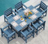 SERWALL 7-Piece Patio Dining Table 