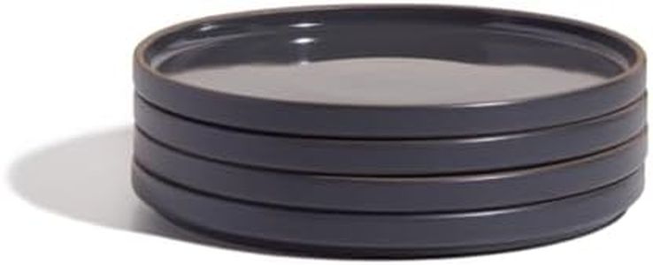 Our Place Salad Plates - Set of Four 8.5” Handcrafted Ceramic Plates | Versatile & Durable | Chip-Resistant, Restaurant-Grade | Char