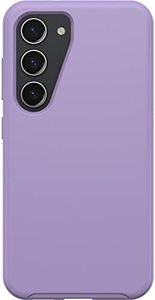 OtterBox Galaxy S23 Symmetry Series Case - You Lilac IT (Purple), Ultra-Sleek, Wireless Charging Compatible, Raised Edges Protect Camera & Screen