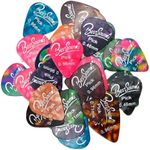 48PCS Guitar Picks, [Thin/ Medium/ Heavy] Variety Pack Celluloid Pearl Guitar Picks for Acoustic, Electric or Bass Guitars 0.46 mm/0.71 mm/ 0.96 mm, Random Colors(Thin/Medium/Heavy)