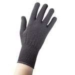 EDZ Merino Wool Thermal Liner Gloves Black M-L