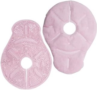 Breast Therapy Pads Breast Ice Pack, Hot Cold Breastfeeding Gel Pads, Breastfeeding Essentials and Postpartum Recovery, Nursing Pain Relief for Mastitis 2 Pads