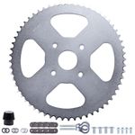 Mwmnun 60tooth Sprocket 40 41 420 Mini Bike Rear Drive Sprocket 40mm Bore for CT200U BT200X CT200U-EX Coleman Baja Warrior Heat Massimo MB165 MB200 196cc 200cc 6.5hp Powersports Mini Bike Parts