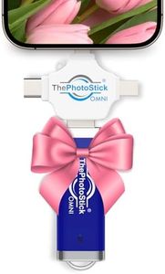 ThePhotoStick Omni 256GB - Effortless Photo and Video Backup for Apple, Android and Windows Devices
