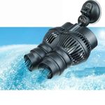 Sunsun JVP-200 Double Head Aquarium Fish Tank Wave Maker Pump | Power : 6W | Flow : 5000L/H Black