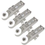 W10888592 Dishwasher Rack Wheels for Whirlpool Kenmore Maytag Dishwasher Upper Dishrack Roller Replacement Parts PS11769236 8575281 WP8575281 (4Pcs)