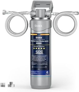 Stokk Under Sink Water Filter, 26000 Gallons, Reduces Chlorine, Bad Taste & Odor, Under Conter Water Filter Systems Direct Connect to Kitchen Faucet, NSF/ANSI 42&53&372