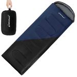 Clostnature Sleeping Bag for Adults and Kids - Lightweight Camping Sleeping Bag for Girls, Boys, Youths, Ultralight Backpacking Sleeping Bag for Cold Weather - Compression Sack Included(Left Zipper)