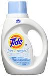 Tide Liquid Laundry Detergent, Free & Gentle, 24 Loads , 1.09 l (Pack of 1)